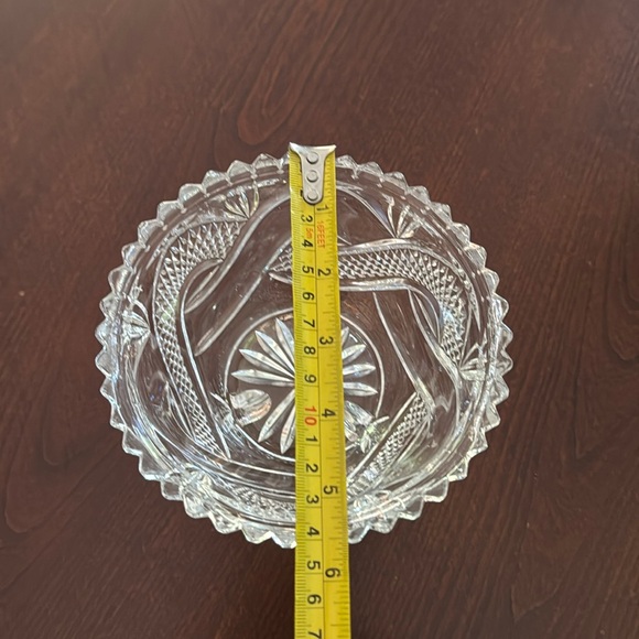 Brilliant cut MCM glass bowl - Picture 3 of 6